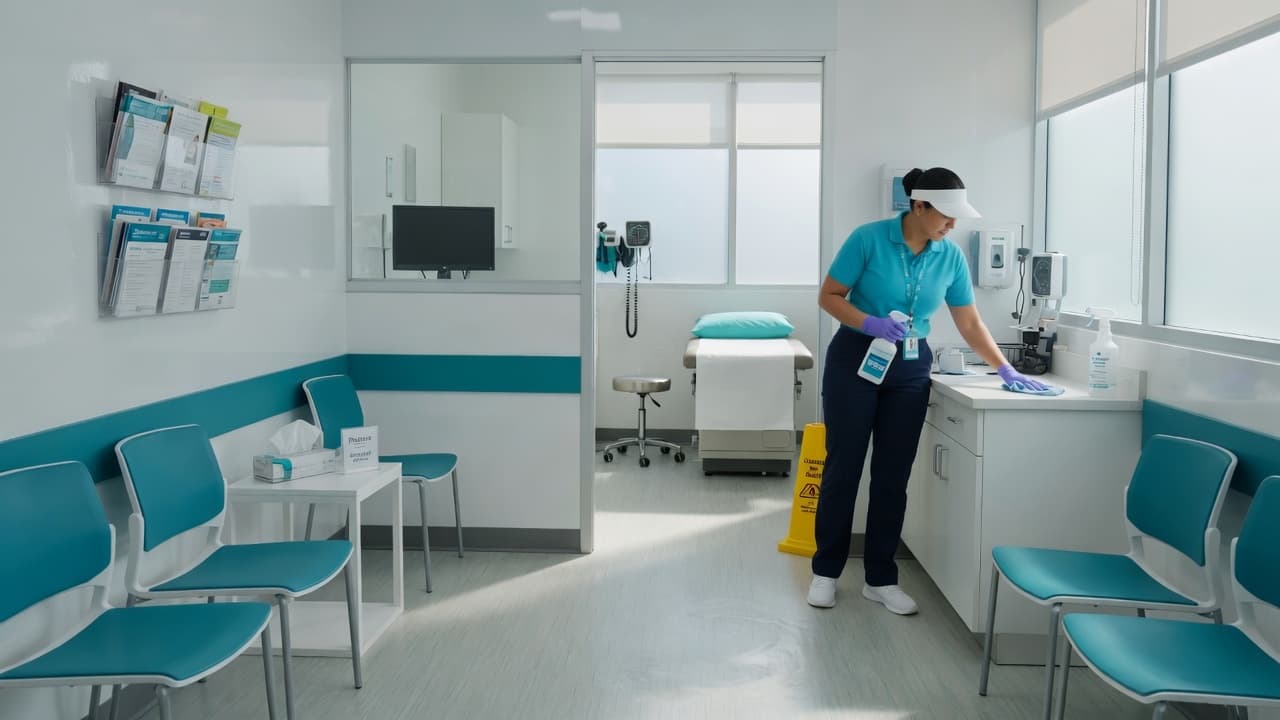 Spotless medical and dental clinic in the GTA after professional healthcare cleaning by PCM Cleaning Services